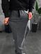 Мужские oversize джоггеры в графитовом цвете leh2 фото 8