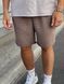 Чоловічі oversize шорти у коричневому кольорі sh00514 фото 3