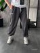 Чоловічі oversize спортивні штани у графітовому кольорі mark2 фото 1