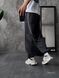 Чоловічі oversize спортивні штани у графітовому кольорі mark2 фото 4