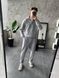 Мужской спортивный костюм в сером цвете teo4 фото 2