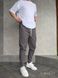 Чоловічі базові штани Jogger у графітовому кольорі нф1925-S фото 1