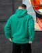 Мужское оверсайз худи в зеленом цвете c0028green фото 2