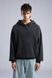 Мужское oversize худи в черном цвете cch1 фото 1