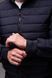 Утеплена чоловіча куртка у синьому кольорі 2325sn фото 6
