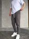 Чоловічі базові штани Jogger у графітовому кольорі нф1925-L фото 3