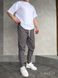 Чоловічі базові штани Jogger у графітовому кольорі нф1925-L фото 2