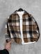 Мужская oversize рубашка в оранжевом цвете kl27 фото 4