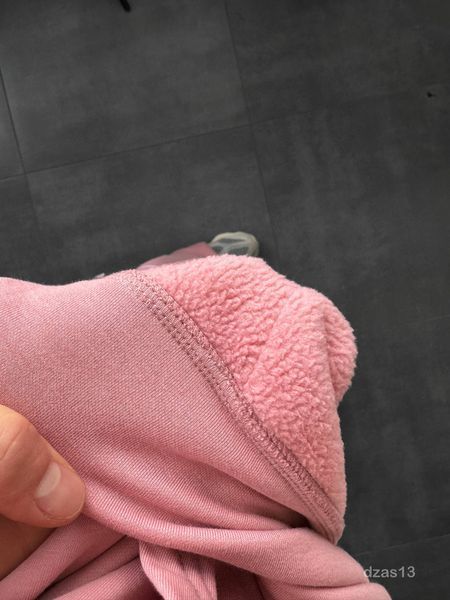 Чоловічий oversize спортивний костюм у рожевому кольорі dzas13n фото