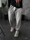 Мужские oversize джоггеры в сером цвете leh3 фото 7