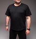 Мужская oversize футболка в черном цвете 2242bl фото 2