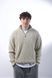 Мужской oversize свитер в бежевом цвете vez1bg фото 1