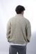 Мужской oversize свитер в бежевом цвете vez1bg фото 2