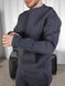 Мужской oversize свитшот с начесом в графитовом цвете 1001850000003 фото 3