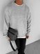 Мужской свитер oversize в сером цвете tt126n фото 1