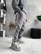 Мужские oversize утепленные брюки в сером цвете fant3.1 фото 2