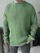 Мужской oversize свитер в зеленом цвете mr102 фото 2