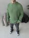 Мужской oversize свитер в зеленом цвете mr102 фото 5