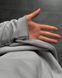 Мужской свитшот oversize в сером цвете sr3-S фото 4