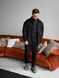 Чоловічий oversize костюм сорочка + штани у чорному кольорі rb7 фото 6