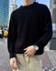 Мужской oversize свитер в черном цвете u01702 фото 3