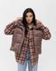 Женский oversize жилет в коричневом цвете zh7 фото 1
