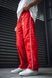Мужские oversize спортивные брюки в красном цвете 1000896000008 фото 2