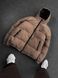 Мужская oversize куртка в коричневом цвете dp19m фото 1