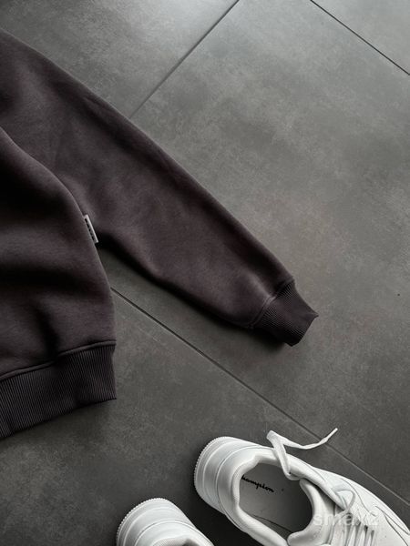 Мужской oversize свитшот в графитовом цвете smax2 фото