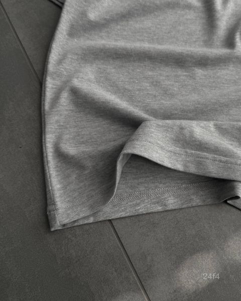 Мужская oversize футболка в сером цвете 24f4-Xs фото