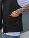 Мужская жилетка в черном цвете gs2424 фото 7