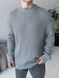 Мужской oversize свитер в сером цвете mr104 фото 2