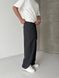Мужские котоновые брюки Baggy в цвете графит ch6390/1-S фото 4