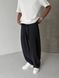 Мужские котоновые брюки Baggy в цвете графит ch6390/1-S фото 1