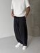 Мужские котоновые брюки Baggy в цвете графит ch6390/1-S фото 3
