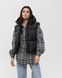 Жіноча oversize жилетка з капюшоном у чорному кольорі zh2 фото 1