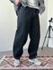 Мужские объемные джинсы Baggy в темно-сером цвете bj2952v-28 фото 2